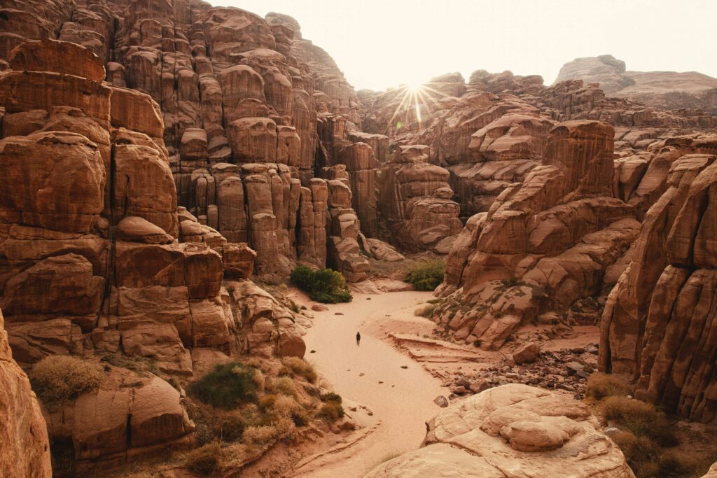 Desert valley